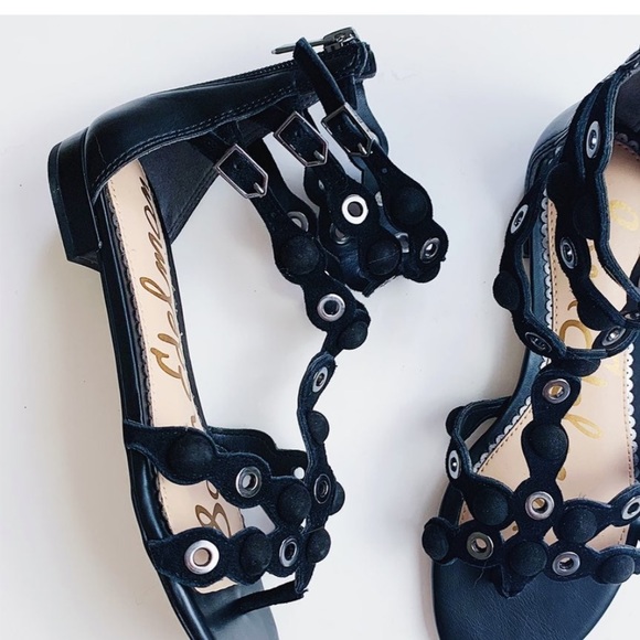 Sam Edelman Shoes - Sam Edelman Black Gladiator Sandals 8.5